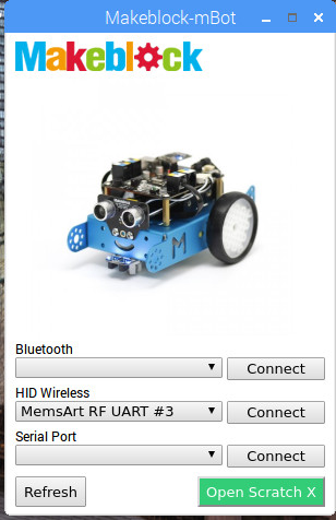 install mbot for scratchx