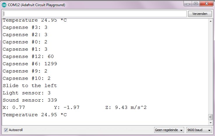 serial monitor.