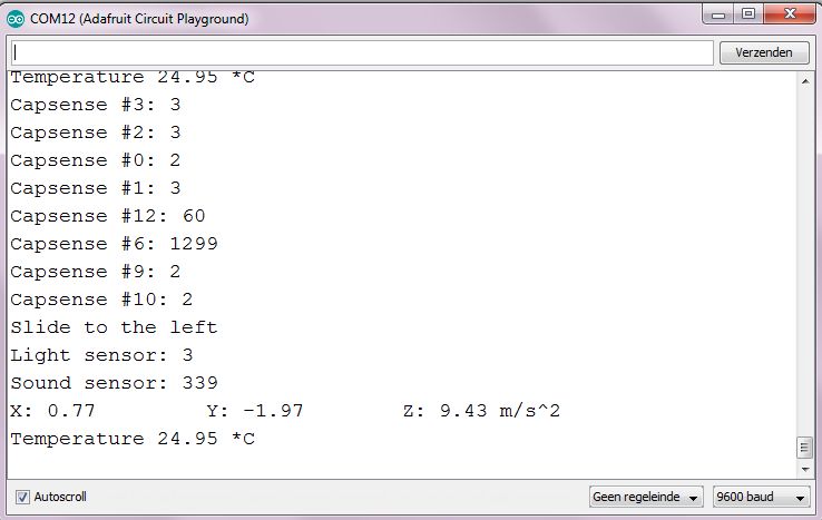 serial monitor.