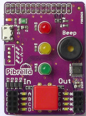 Pibrella Input en Output