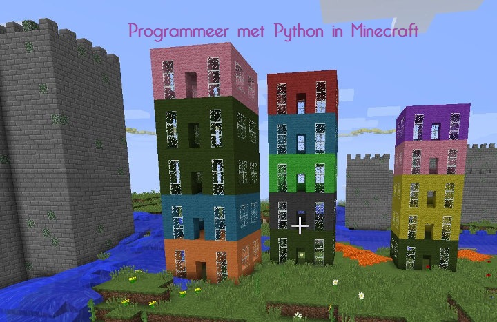 minecraft python skyscraper